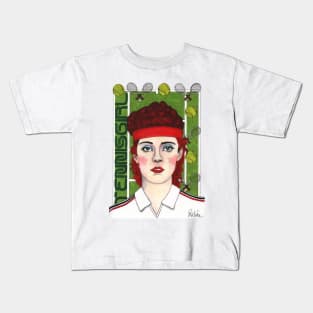 Tennis Girl Kids T-Shirt